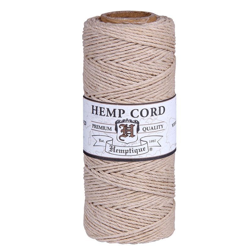 #20 (1mm) Hemp Cord Spools|Red|Rio Red|Sunset Coral|Peach|Cappuccino Candy|Orange|Honey|Gold|Yellow|Sand|Straw|Lime Green|Green|Celery|Emerald|Sea Foam Green|Aquamarine|Teal|Turquoise|Blue|Navy|Dusty Blue|Light Blue|Royal Blue|French Blue|Periwinkle|Dark