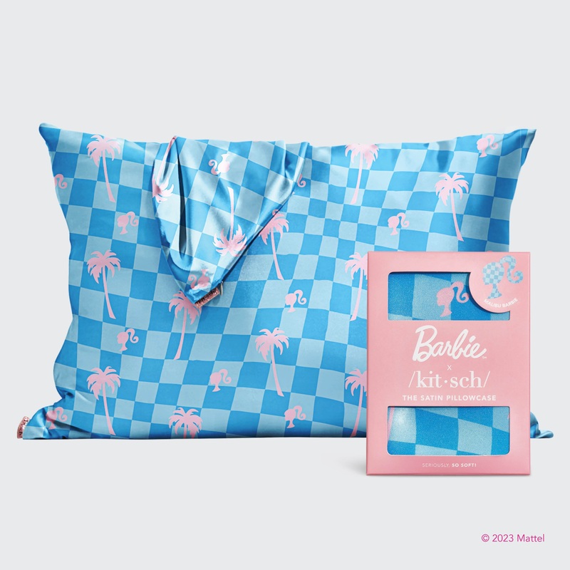 Barbie x Kitsch Satin Pillowcase – Malibu
