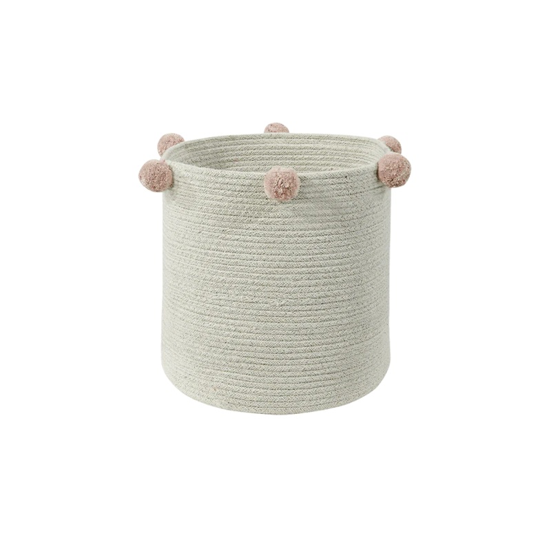 BASKET BUBBLY NATURAL-NUDE|30 x 30 cm|NATURAL-NUDE