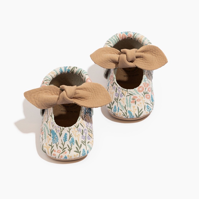 Bloom Knotted Bow Baby Shoe|Soft Sole|Hard Sole|1|2|3|4|5
