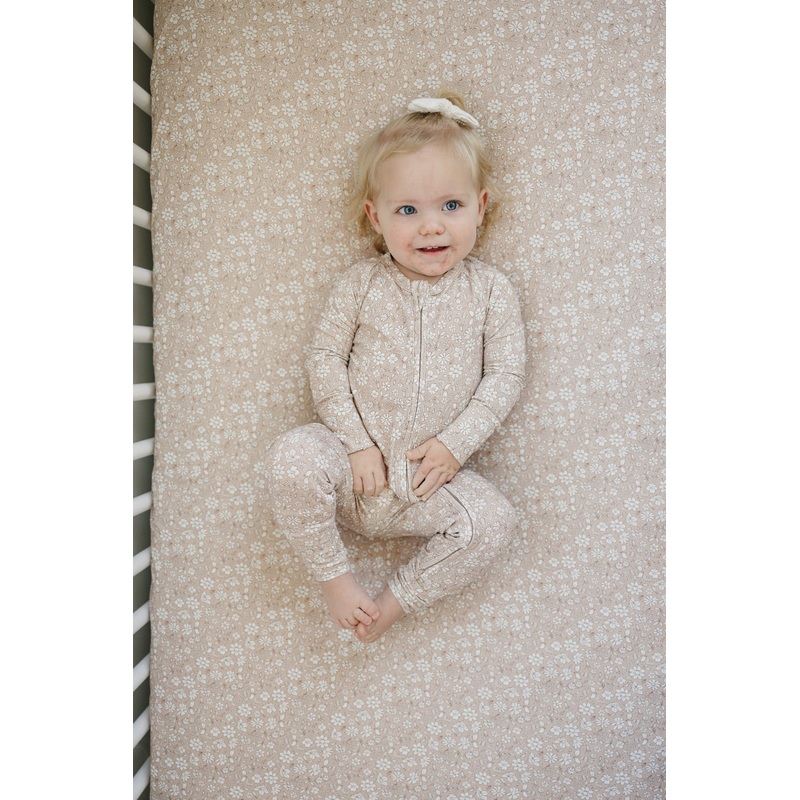 Dainty Ditsy Bamboo Zippy Romper