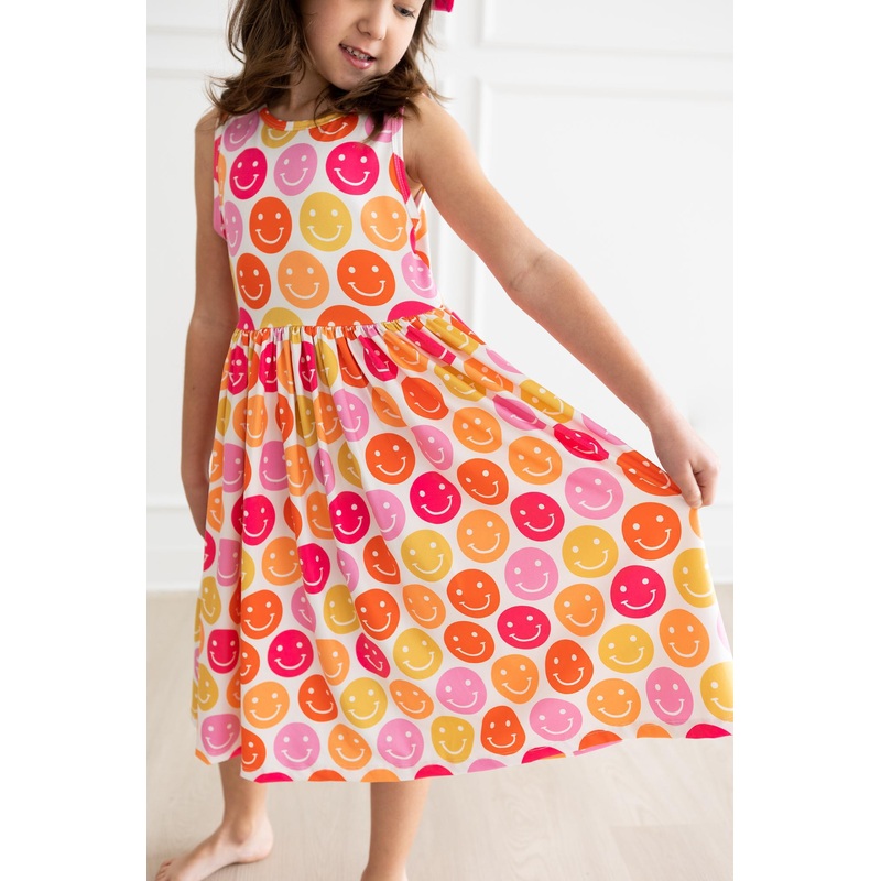 Don’t Worry, Be Hippy Tank Twirl Dress