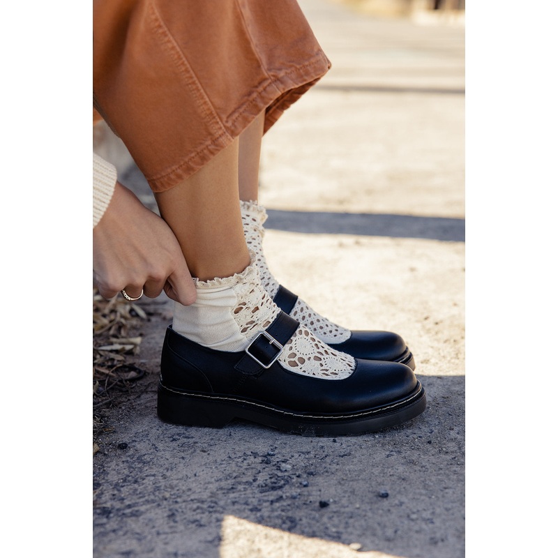 Erin Mary Jane Loafers|Black|37|38|39|40|41