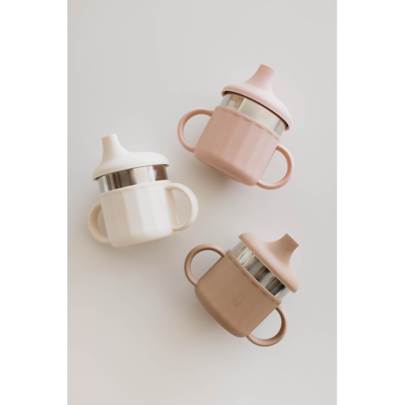 ff Sippy Cup|Desert Brown|Petal Pink|Ivory