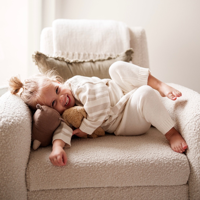 Organic Knit Oversized Pant|0-3M|3-6M|6-9M|9-12M|12-18M|18-24M|2-3T|3-4T|4-5T|5-6T|Ecru|Oat Milk|Brownie|Oak