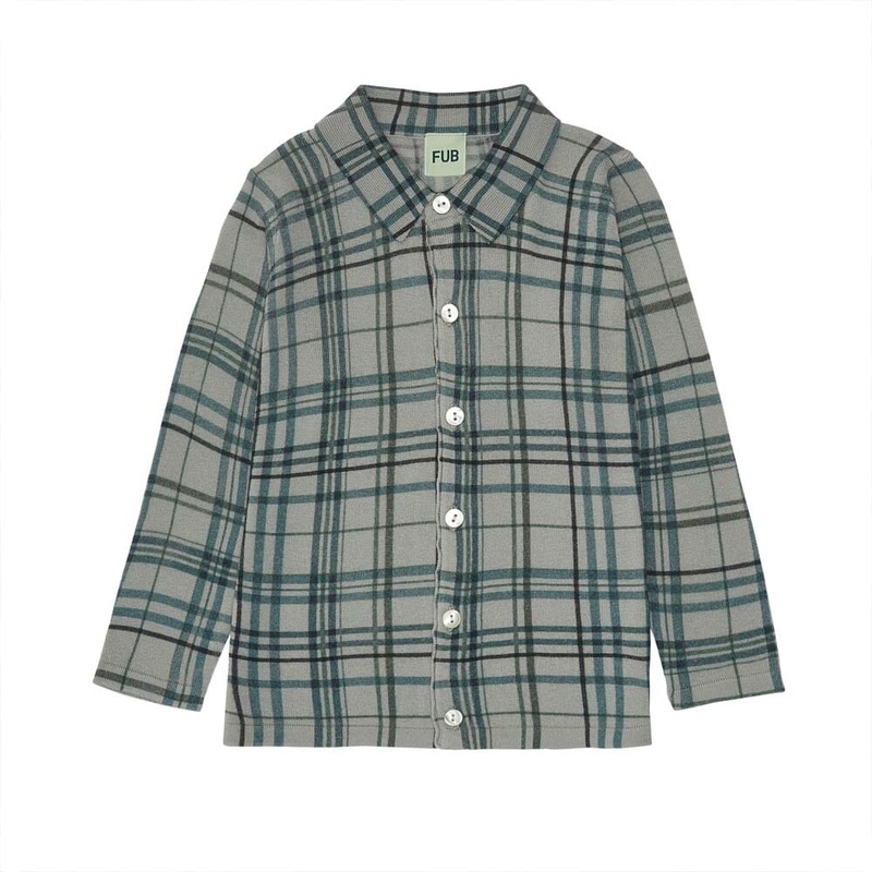 Plaid Button Down Shirt – Pale Sage
