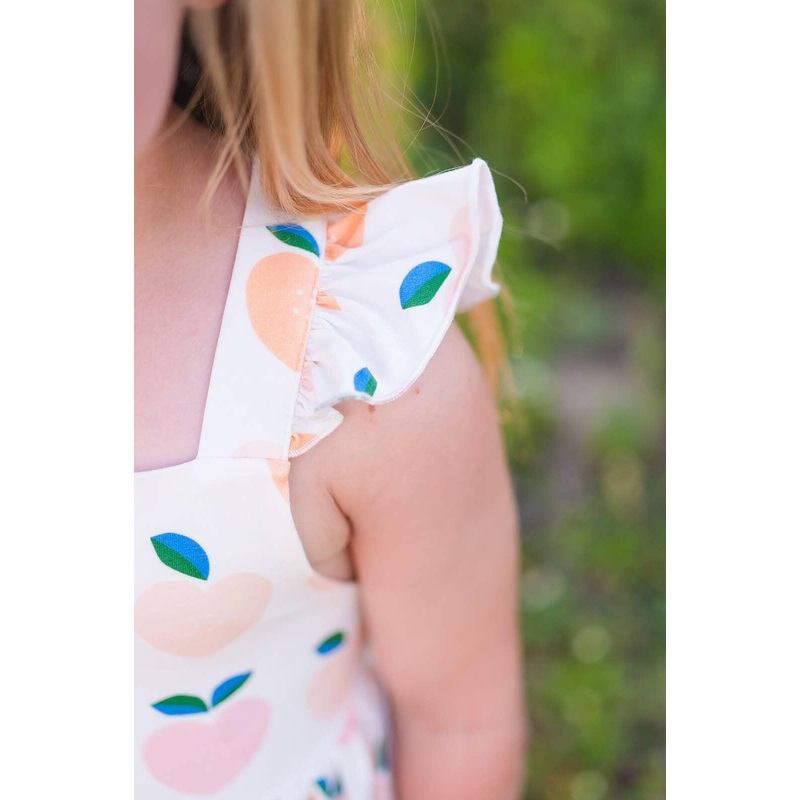 Rosita Dress in Sweet Peach|12/18m|18/24m|2T|3|4|5|6|7|8|10