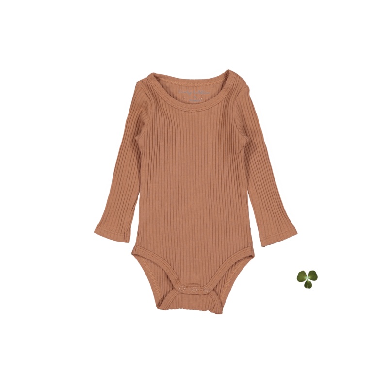 The Long Sleeve Onesie – Clay|3m|6m|12m|18m|24m
