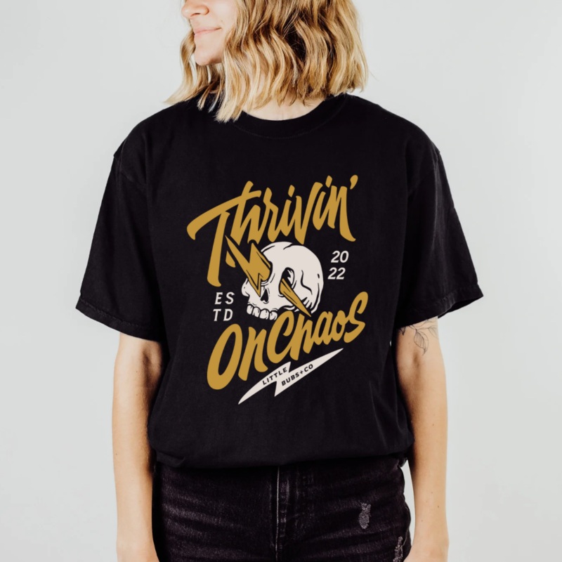 Thrivin On Chaos Tee|S|M|L|XL|2XL|3XL