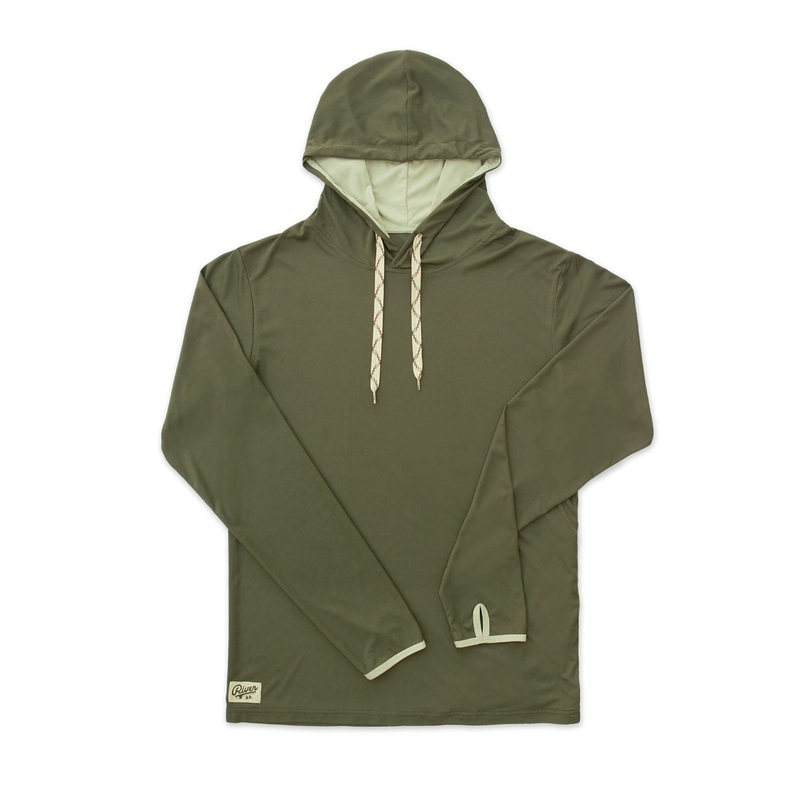 UPF Drift Hoodie | Moss Green|S|M|L|XL|XXL|XXXL