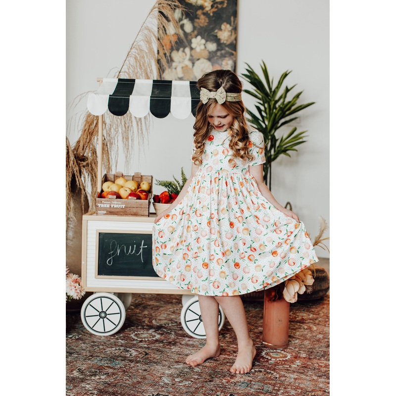 You’re a Peach S/S Pocket Twirl Dress