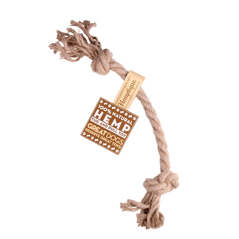 12mm Hemp Rope Tug & Pull Dog Toy