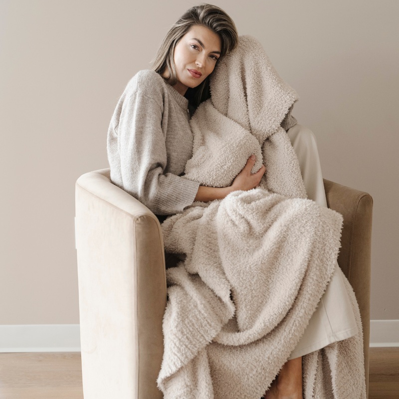 BAMBONI XL BLANKETS|Taupe|Juniper|Buttermilk|Gray|Nautical Blue|French Rose|Ivory|Spruce|Sage|Woodrose|Birch|Olive|Peach|Sunburst|Pecan|Hibiscus