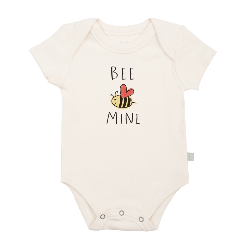 graphic bodysuit | bee mine|Bee Mine|0-3M|3-6M|6-9M|9-12M