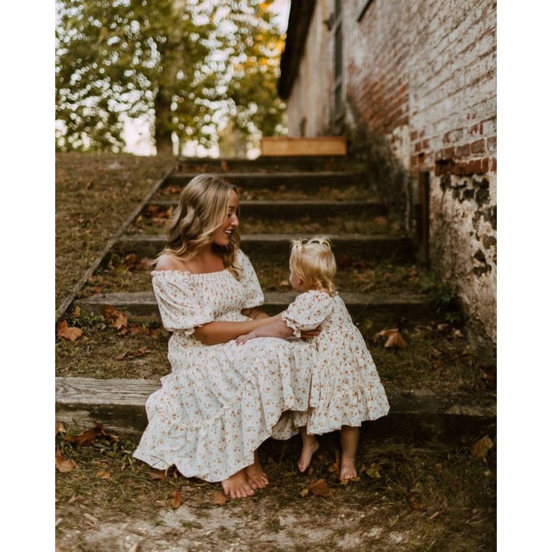 Katherine Dress – Yellow Floral