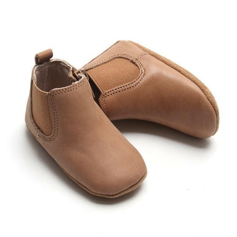 Leather Chelsea Boot | Color ‘Sand’ | Soft Sole