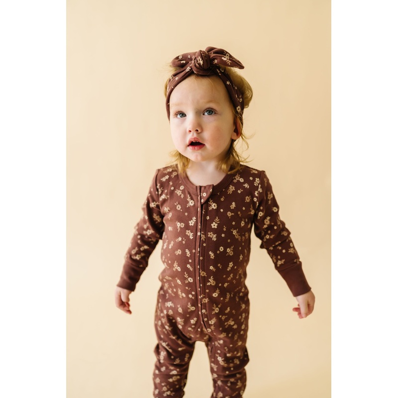 Organic Headwrap – Winter Bloom