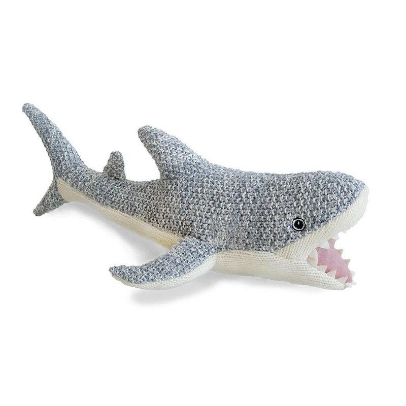 ‘Seymour’ Shark Knit Suffed Animal