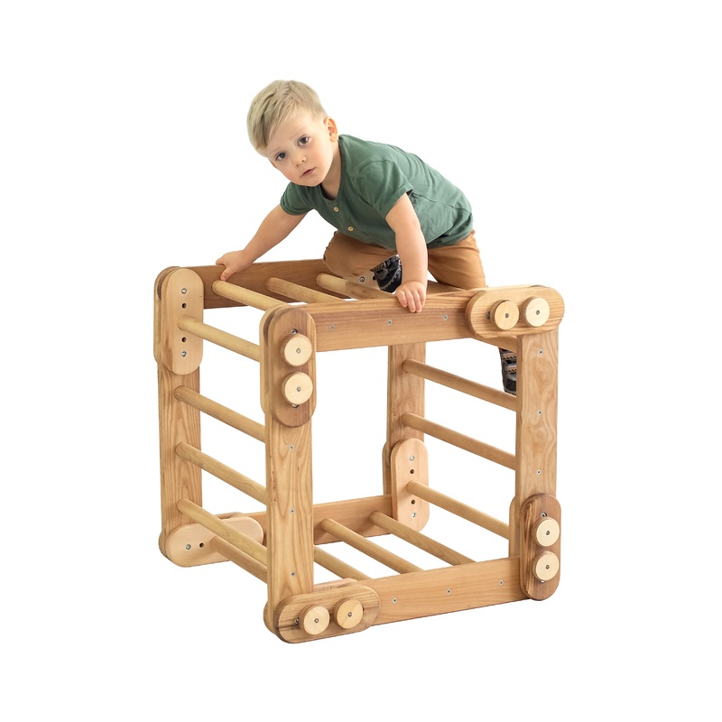 Snake Ladder  Montessori Climber for Kids 1-7 y.o.  Beige