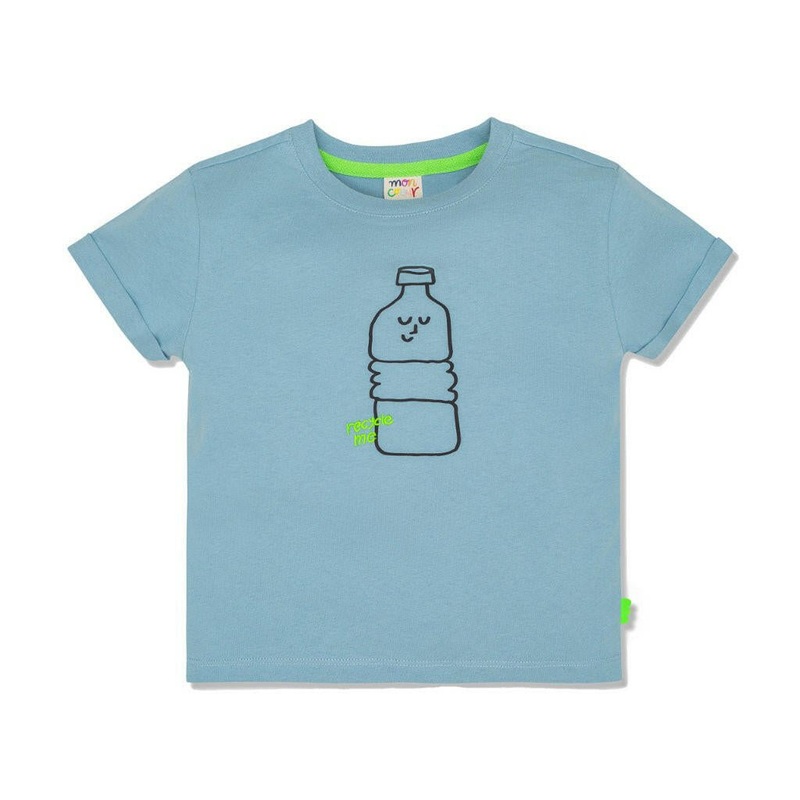 Bottle Kid T-Shirt|2Y|3Y|4Y|5Y|6Y|8Y|10Y|Slate Blue/Bottle
