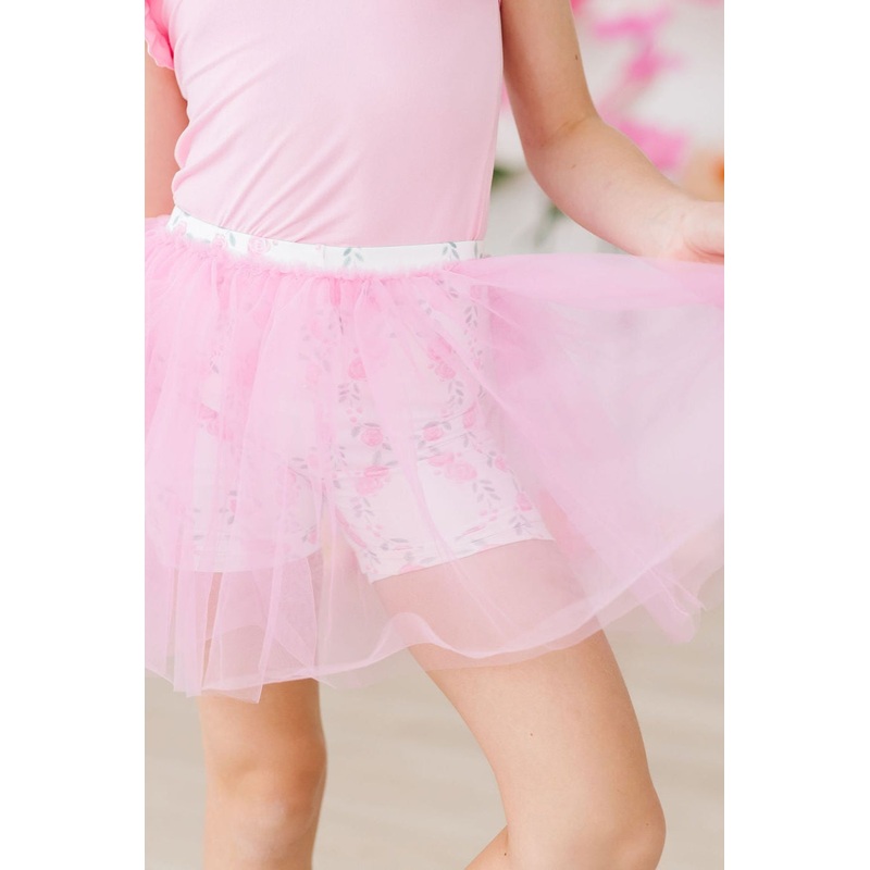 Rosie Posie Tutu Shorts|6-12M|12-24M|2T|3T|4T|5/6|7/8|9/10