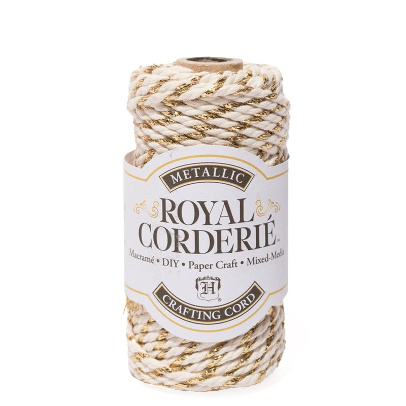 Royal Corderi 3mm Metallic Crafting Macram Cord