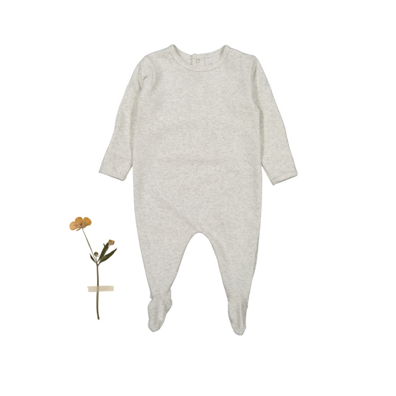 The Romper – Oatmeal|0m|3m|6m|12m|18m|24m