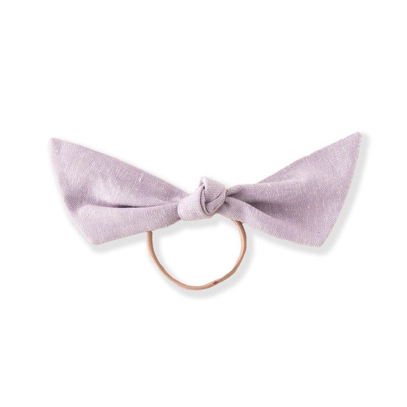 Verbena | Modern Knot|Beige Elastic|Black Elastic