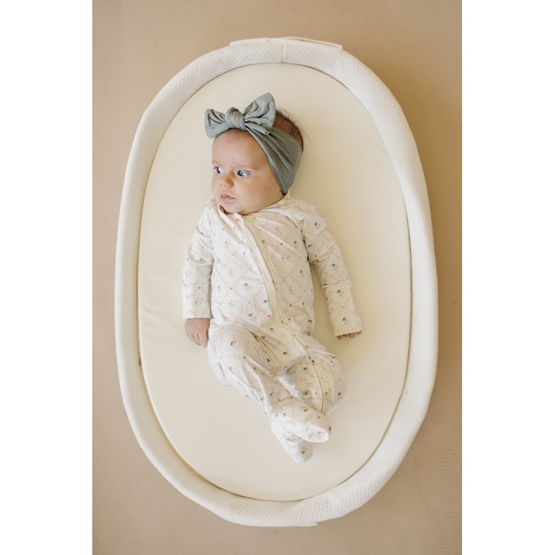 Vintage Blooms Bamboo Zippy Romper