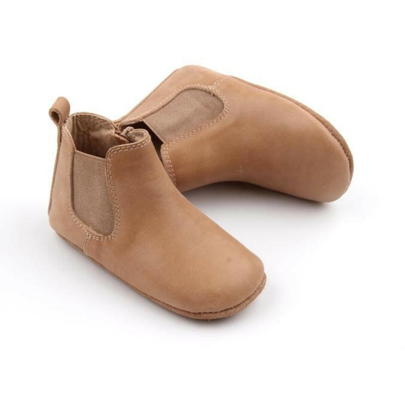 Waxed Leather Chelsea Boot | Color ‘Sedona Brown’ | Soft Sole