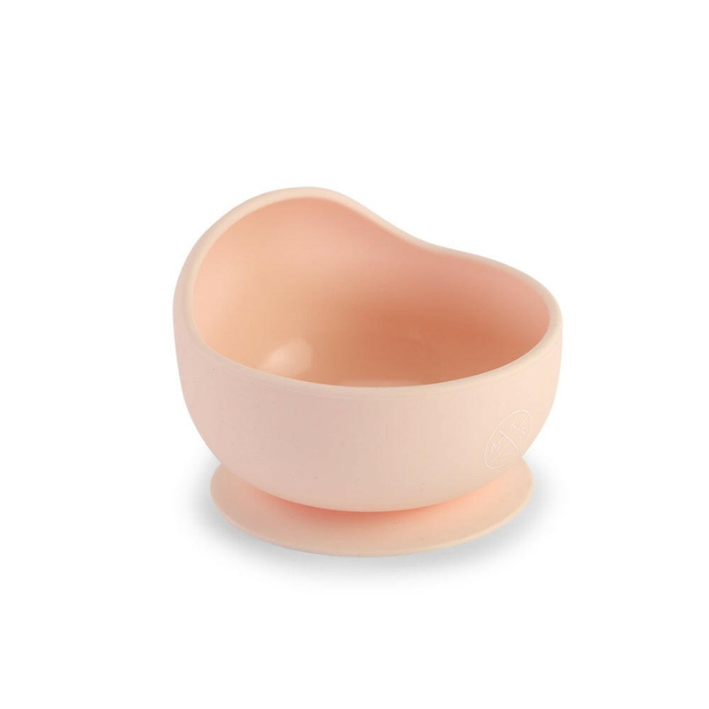 Baby & Toddler Feeding Bowl Set – Soft pink