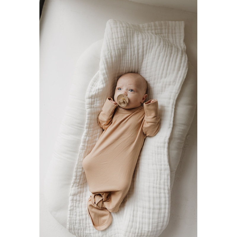 Bamboo Knotted Gown | Tawny