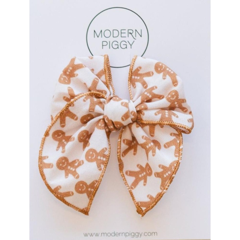 Gingerbread | Petite Party Bow