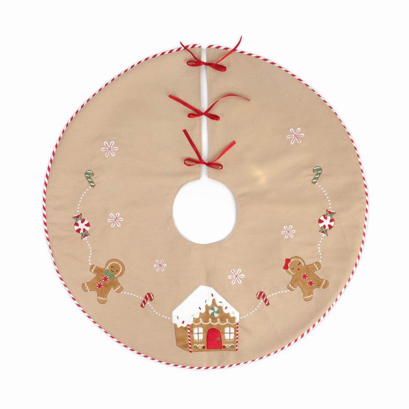 Gingerbread Tree Skirt – Small
