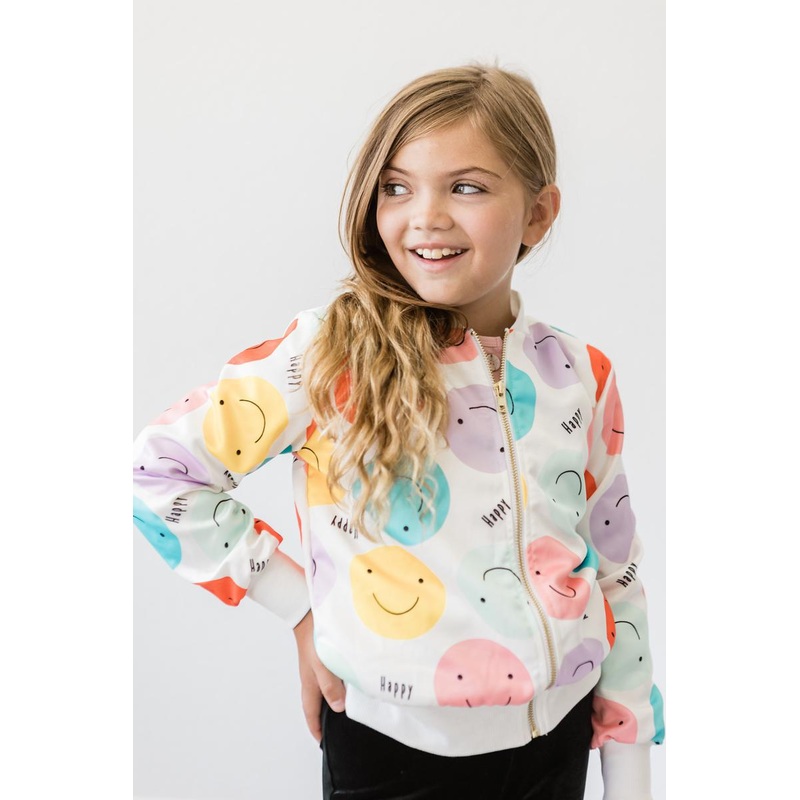 Happy Days Satin Jacket|2T|3T|4T|5/6|7/8|9/10