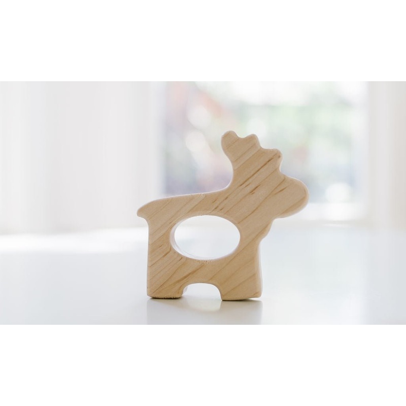 Moose Wooden Grasping Toy