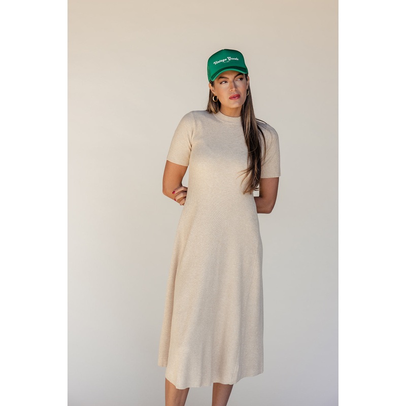 Seemed Like Fate Knit Dress|Tan|S|M|L