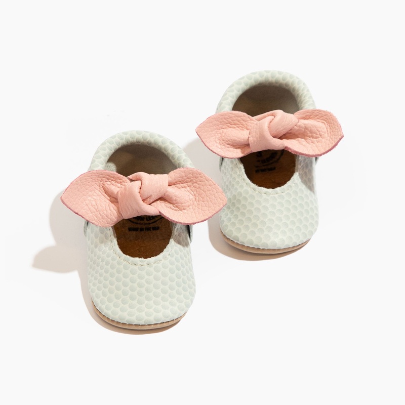 Birdie Knotted Bow Baby Shoe|Soft Sole|Hard Sole|1|2|3|4|5