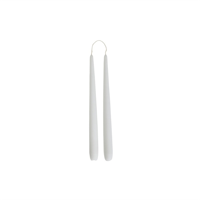 Fukai Candle in White|Medium