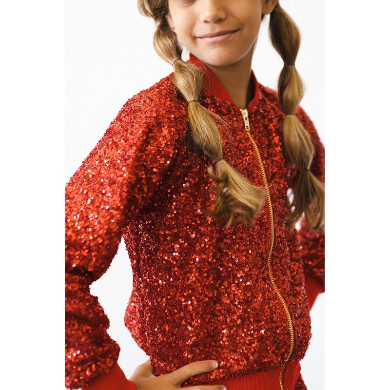 Red Sequin Jacket|2T|3T|4T|5/6|7/8|9/10|11/12
