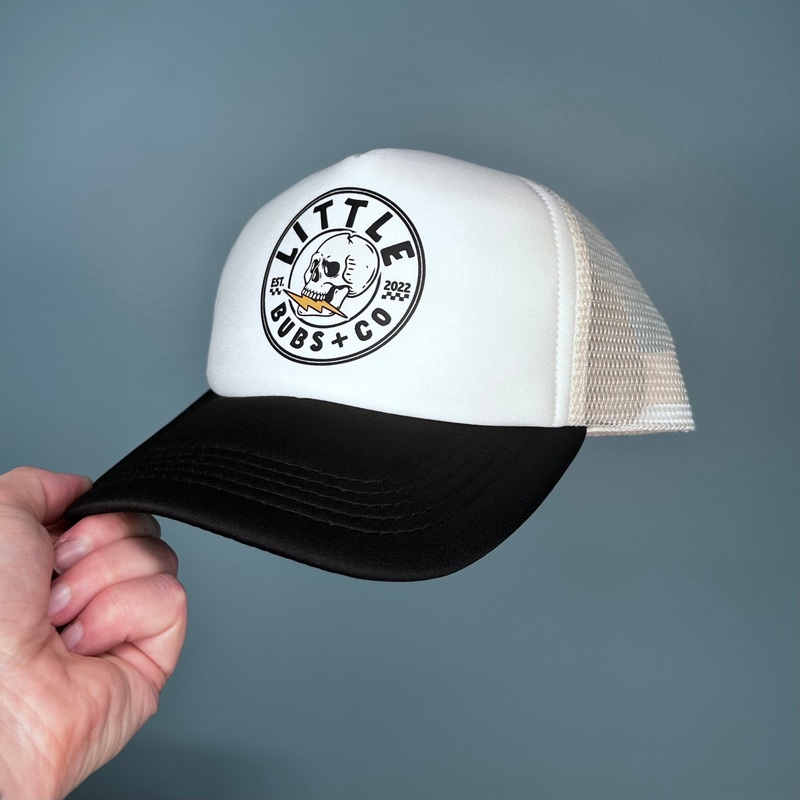 *RTS* Badge Trucker Hat|Baby|Kids|Adult