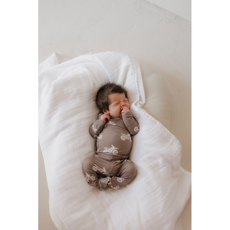 Sleepy Time Set | Dirt Bike|Newborn (Footed)|0-3 Months (Footed)|3-6 Months (Footed)