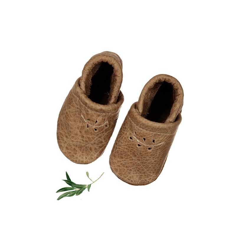 The Leather Mocc – Weathered Wood