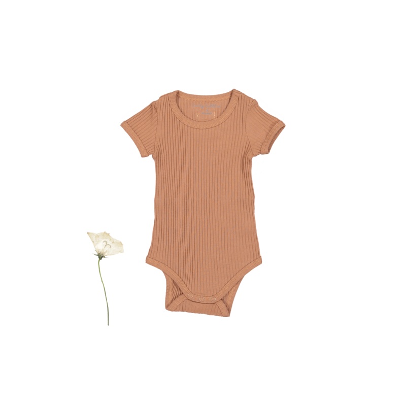 The Short Sleeve Onesie – Clay
