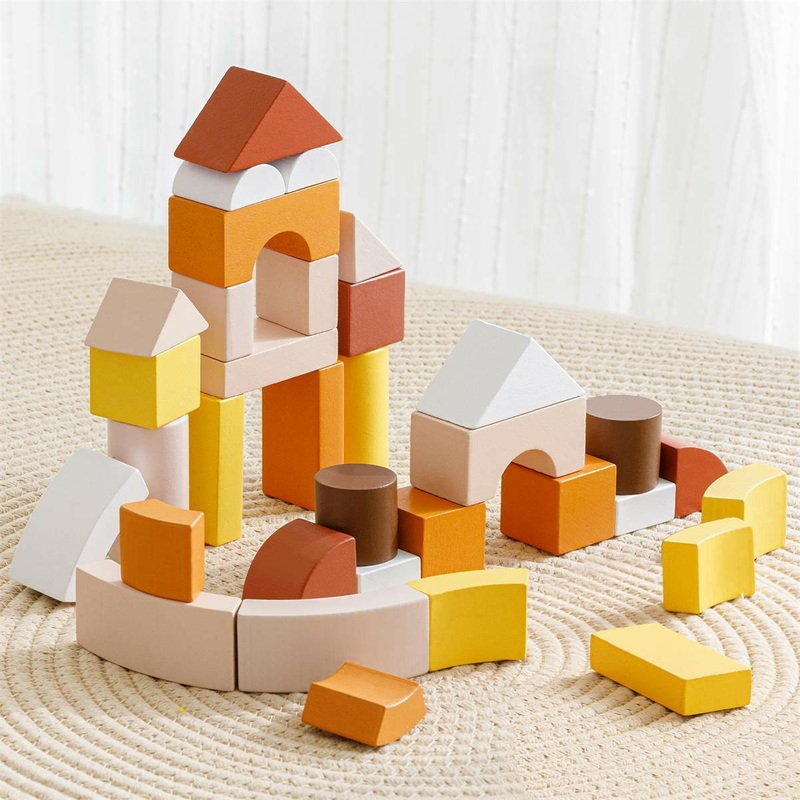 Tiny Land Boho Mama best wooden blocks for kids