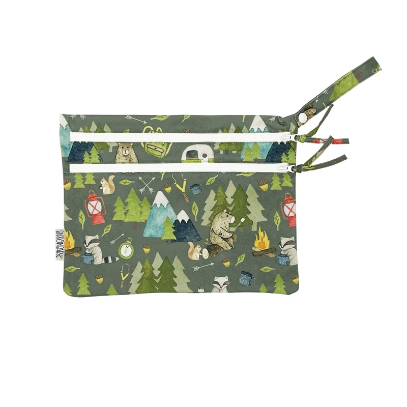 Camping Bears – Waterproof Wet Bag (For mealtime, on-the-go, and more!)