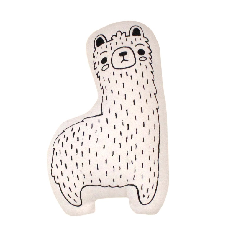 llama animal pillow|baby