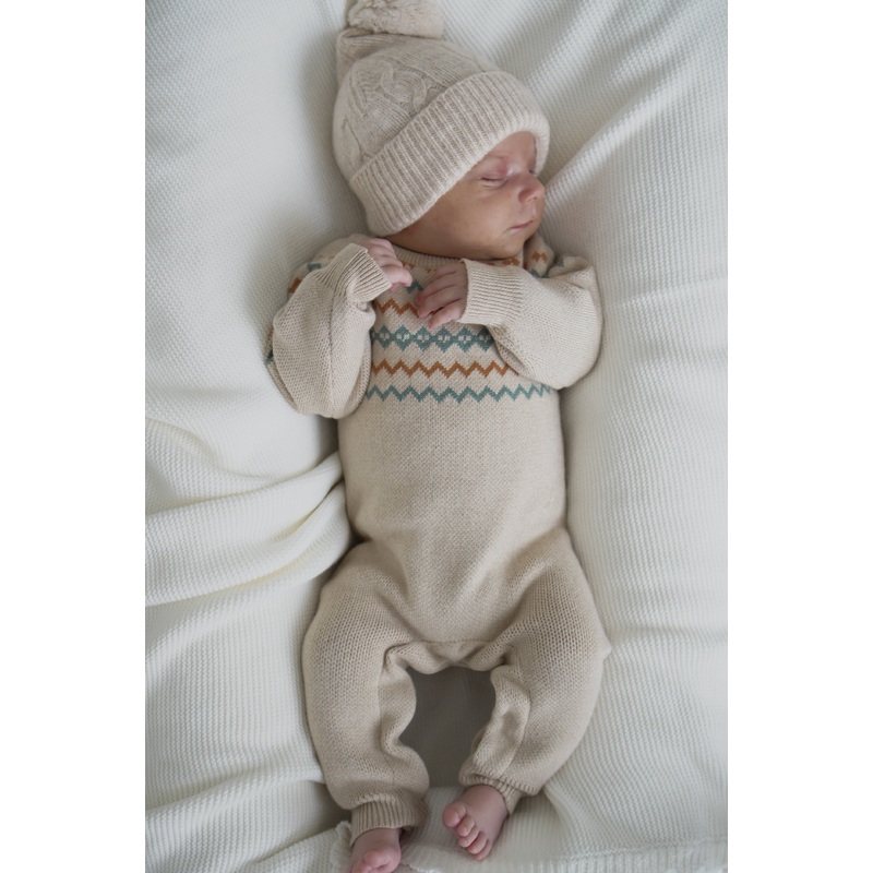 Luna + Luca Aprs Ski Jumpsuit|Newborn|0-3m|3-6m|6-12m|12-18m|18-24m|Beige