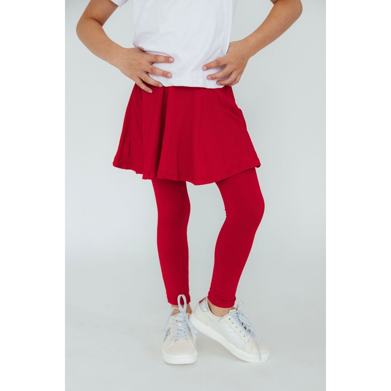 Red Twirl Skegging|2T|3T|4T|5/6|7/8|9/10