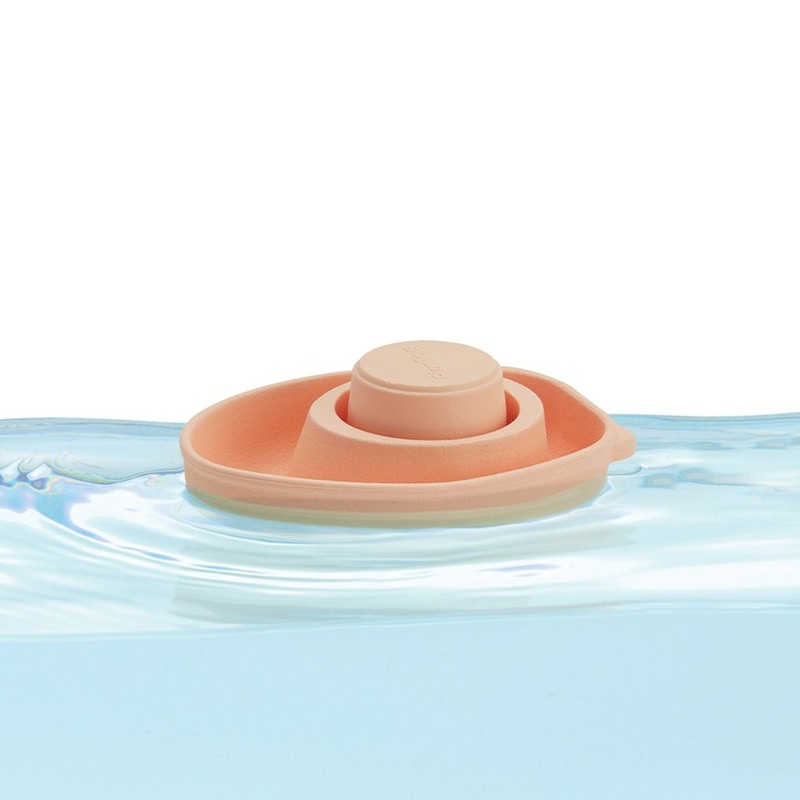 Rubber Convertible Boat – Pastel Orange